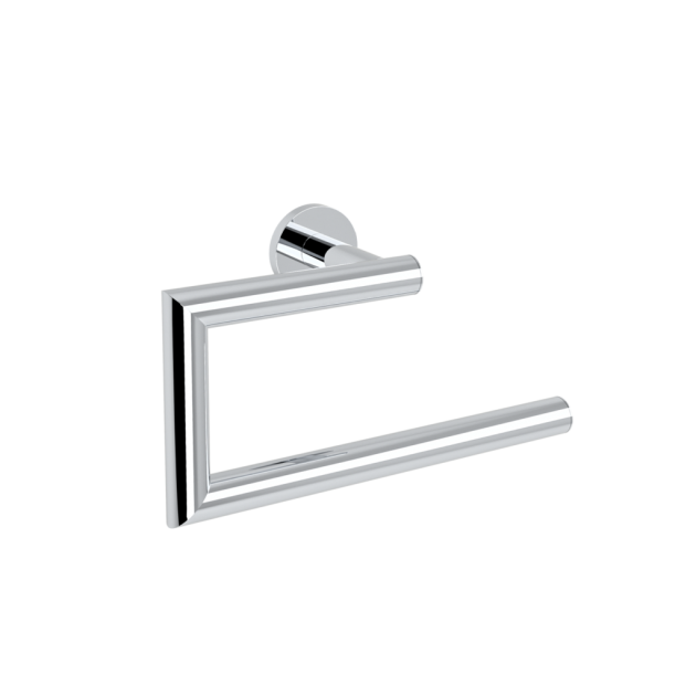 OPEN TOWEL RING CHROME OMICRON